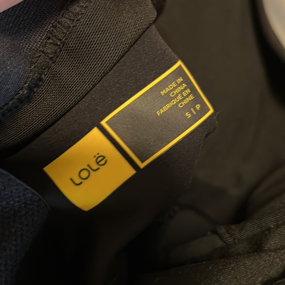 Lolë Black One Piece Leotard. Size S. - Picture 4 of 7